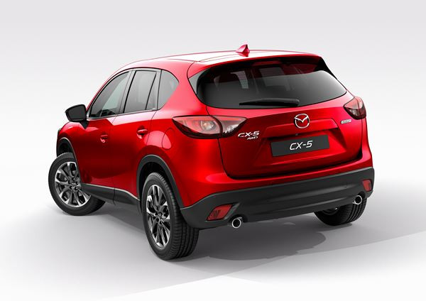 Le SUV Mazda CX-5 s'offre des évolutions de design extérieur et de nouvelles technologies