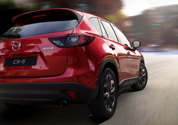 Le SUV Mazda CX-5 s'offre des évolutions de design extérieur et de nouvelles technologies