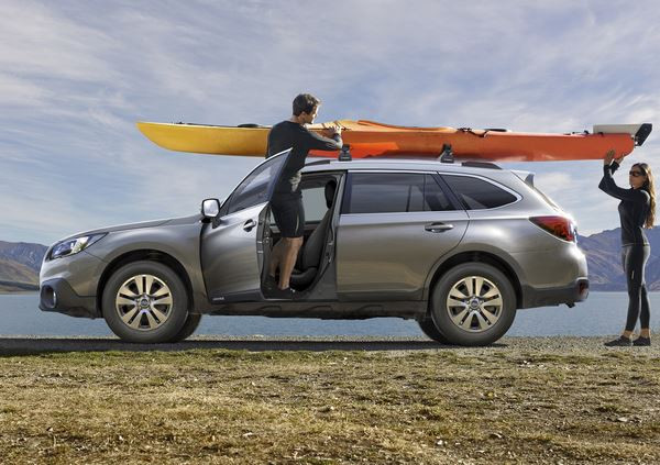 La Subaru Outback affiche un style puissant et une garde au sol généreuse