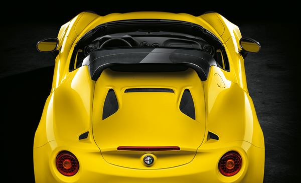 L'Alfa Romeo 4C Spider offre des performances de haut niveau