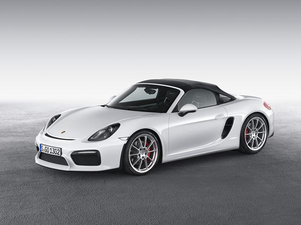Le nouveau Porsche Boxster Spyder conserve son caractère unique