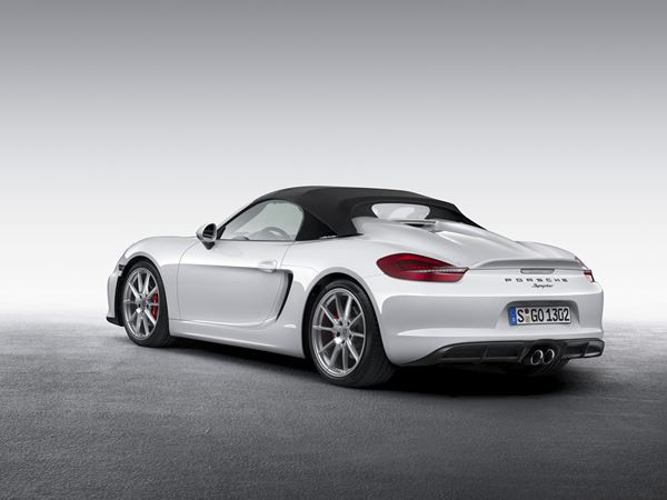 Le nouveau Porsche Boxster Spyder conserve son caractère unique