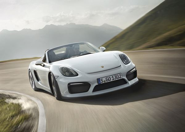 Le nouveau Porsche Boxster Spyder conserve son caractère unique