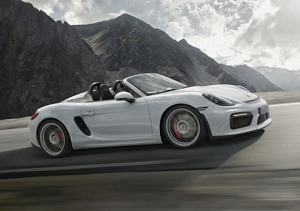 Le nouveau Porsche Boxster Spyder conserve son caractère unique