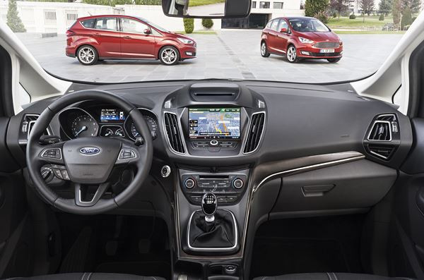 Le Ford C-Max restylé bénéficie d'un design extérieur plus racé