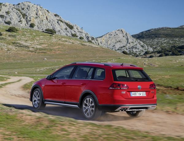 La Volkswagen Golf Alltrack sort des sentiers battus