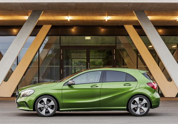 La Mercedes Classe A de nouvelle génération se distingue par sa silhouette racée
