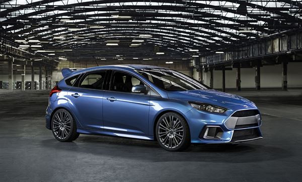 La nouvelle Ford Focus RS exécute le 0 à 100 km/h en 4,7 secondes