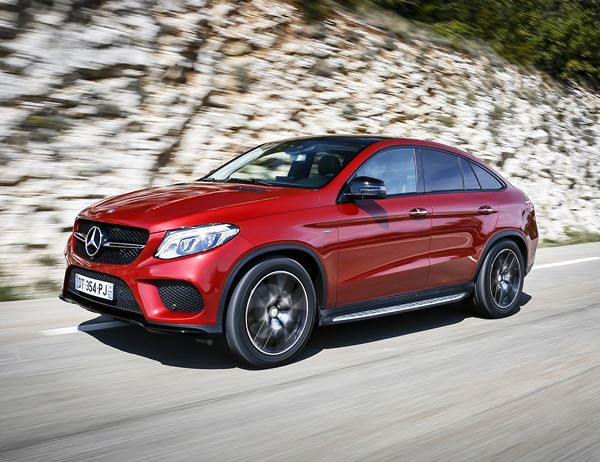 Le Mercedes GLE Coupé se distingue par ses gènes de SUV coupé sportif