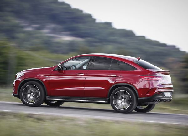 Le Mercedes GLE Coupé se distingue par ses gènes de SUV coupé sportif
