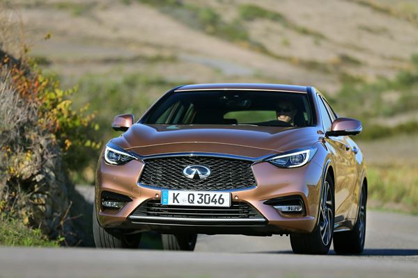 La berline compacte Infiniti Q30 revendique sa différence