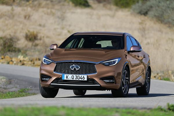 La berline compacte Infiniti Q30 revendique sa différence