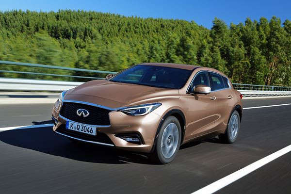 La berline compacte Infiniti Q30 revendique sa différence