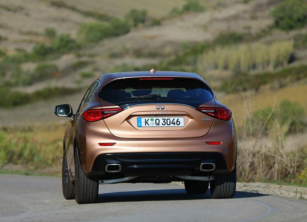 La berline compacte Infiniti Q30 revendique sa différence
