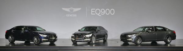 La grande berline de luxe Genesis G90 promet un confort de première classe