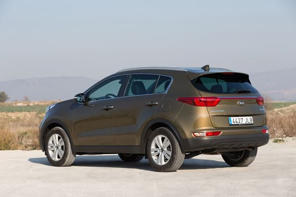 Un Kia Sportage de quatrième génération au design affirmé
