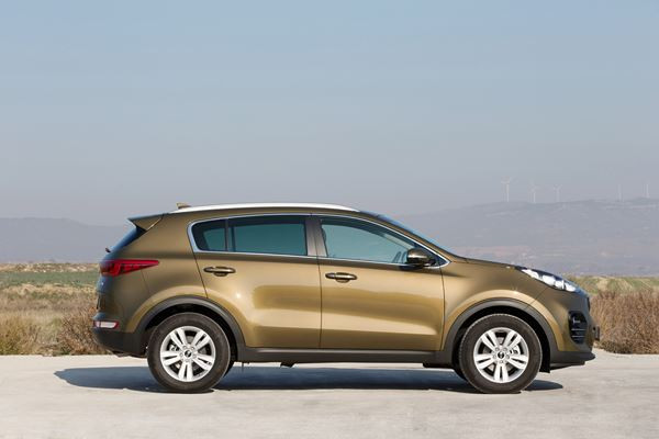 Un Kia Sportage de quatrième génération au design affirmé