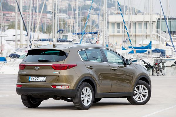 Un Kia Sportage de quatrième génération au design affirmé