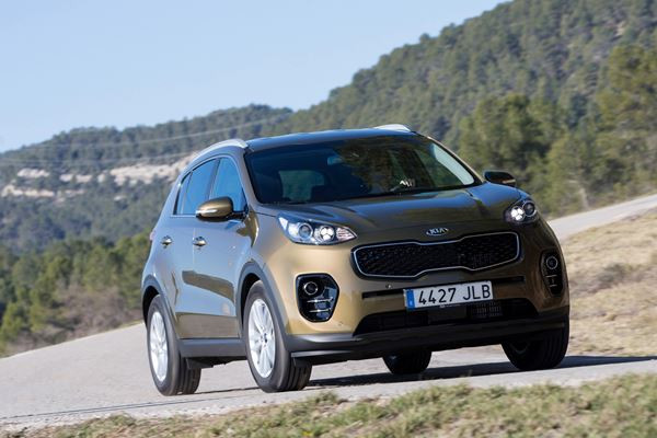 Un Kia Sportage de quatrième génération au design affirmé