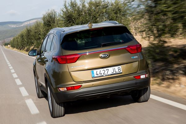 Un Kia Sportage de quatrième génération au design affirmé