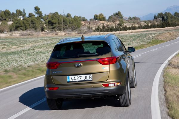 Un Kia Sportage de quatrième génération au design affirmé
