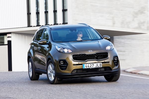 Un Kia Sportage de quatrième génération au design affirmé
