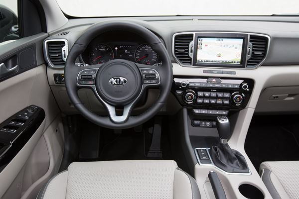 Un Kia Sportage de quatrième génération au design affirmé