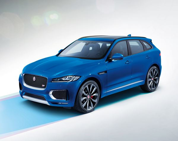 Le dynamique crossover Jaguar F-Pace attire les regards