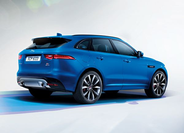 Le dynamique crossover Jaguar F-Pace attire les regards