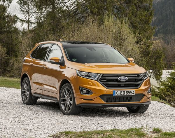 Le grand SUV Ford Edge traverse l'Atlantique