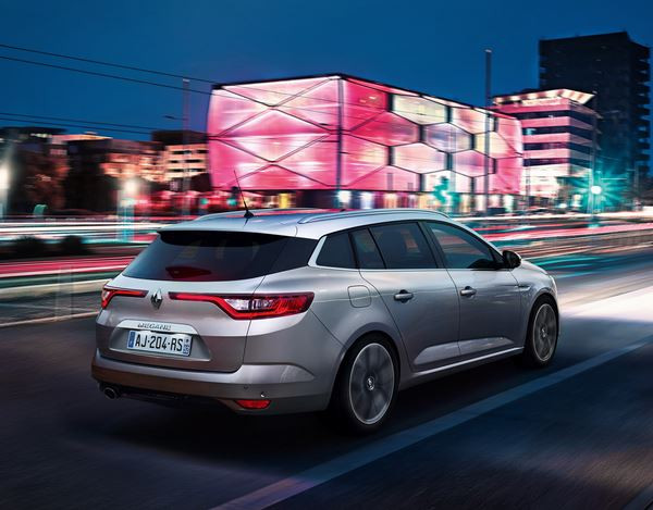 Le break Renault Mégane Estate offre un volume de coffre de 580 litres