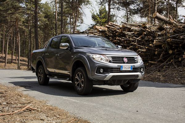 Le pick-up Fiat Fullback revendique robustesse et fiabilité
