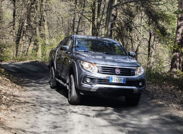 Le pick-up Fiat Fullback revendique robustesse et fiabilité