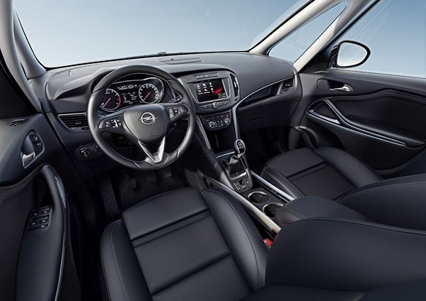 L'Opel Zafira restylé reçoit une calandre plus dynamique