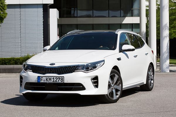 La Kia Optima SW offre un volume de chargement de 552 litres