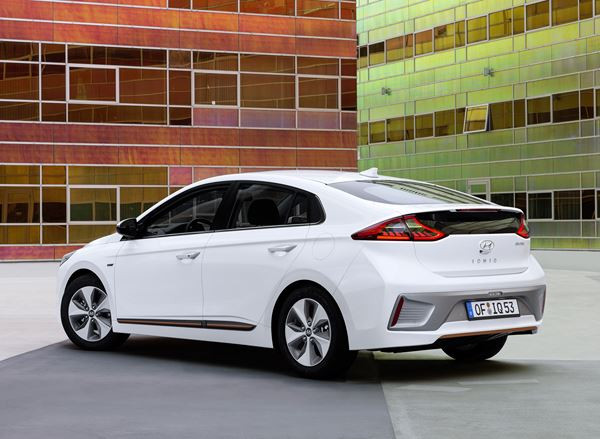 La Hyundai Ioniq Électrique revendique une autonomie de 280 km