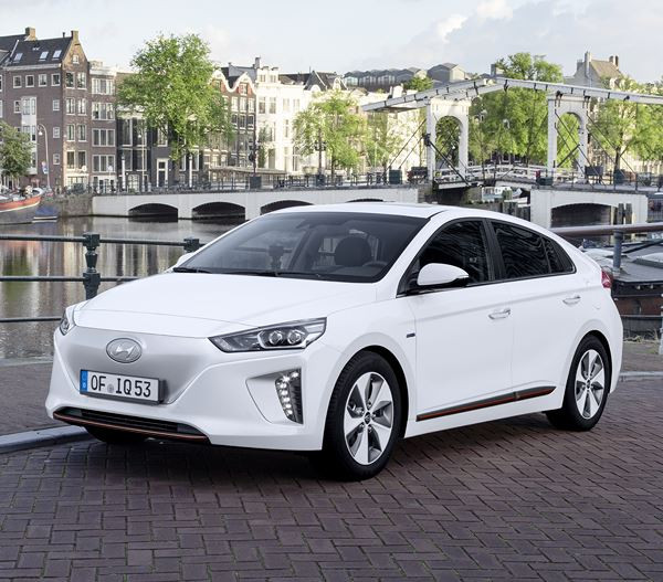 La Hyundai Ioniq Électrique revendique une autonomie de 280 km