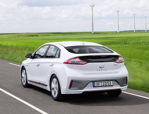 La Hyundai Ioniq Électrique revendique une autonomie de 280 km