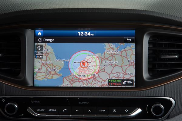 La Hyundai Ioniq Électrique revendique une autonomie de 280 km