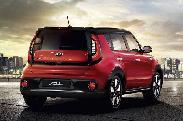 Le Kia Soul affiche des boucliers redessinés avec une plaque de protection métallique