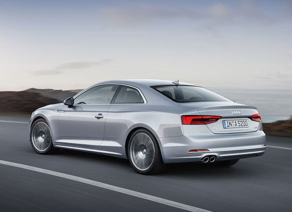 L'Audi A5 Coupé affiche un style athlétique