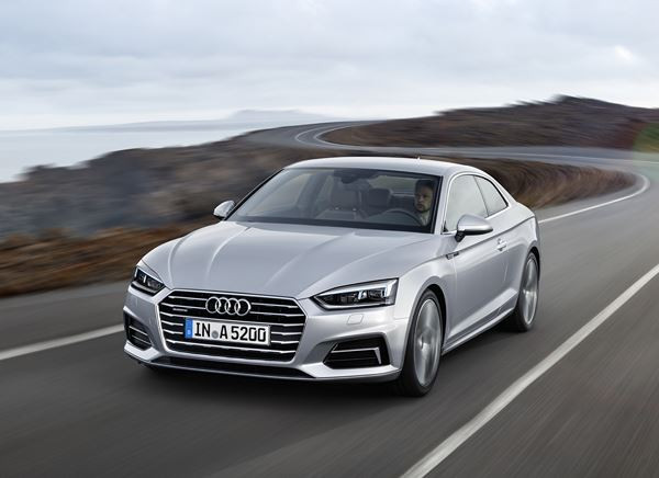 L'Audi A5 Coupé affiche un style athlétique