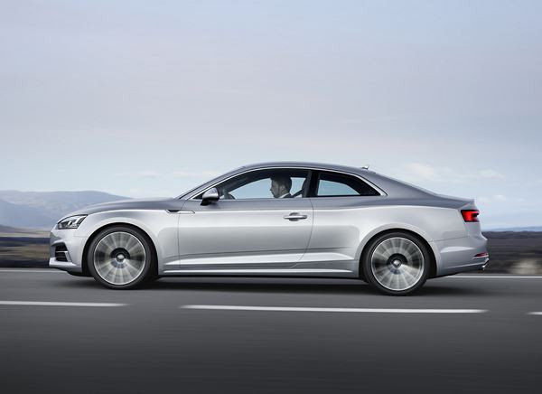 L'Audi A5 Coupé affiche un style athlétique