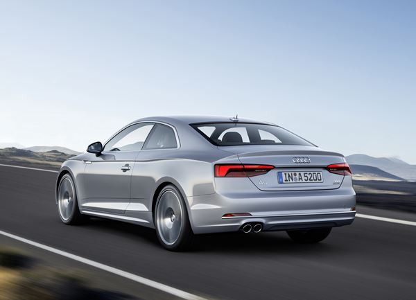 L'Audi A5 Coupé affiche un style athlétique