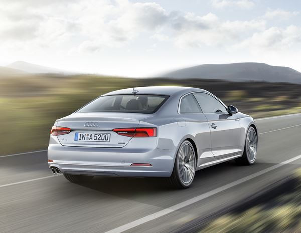 L'Audi A5 Coupé affiche un style athlétique