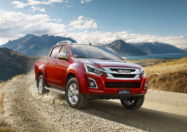 Le pick-up Isuzu D-Max restylé en approche