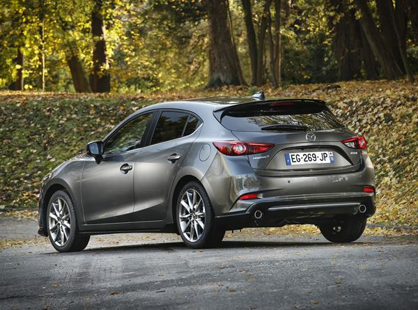 La Mazda 3 restylée reçoit de subtiles évolutions extérieures