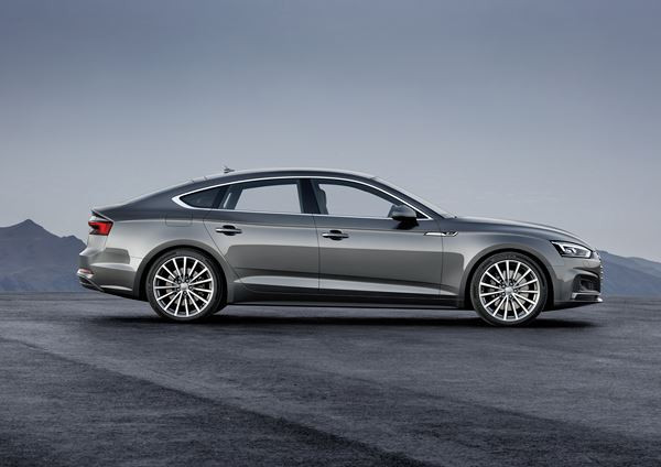 L'Audi A5 Sportback affiche des lignes athlétiques