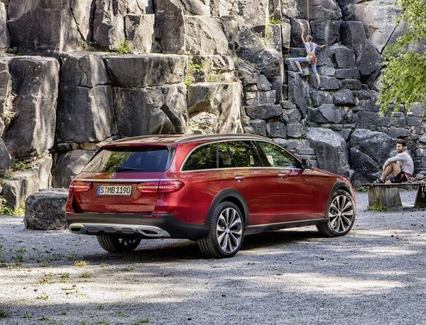 Mercedes Classe E All-Terrain: la Classe E Break en mode tout-terrain