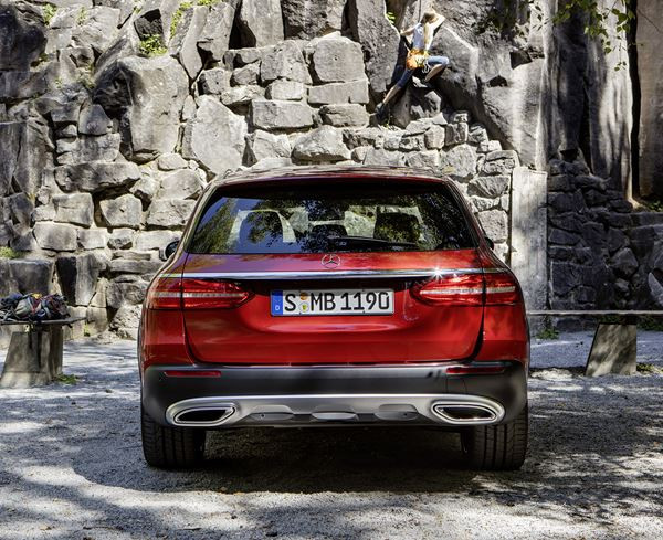 Mercedes Classe E All-Terrain: la Classe E Break en mode tout-terrain